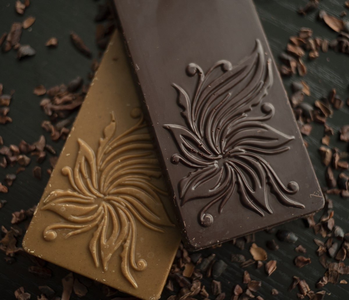 Barres de chocolat Songes et Cacao