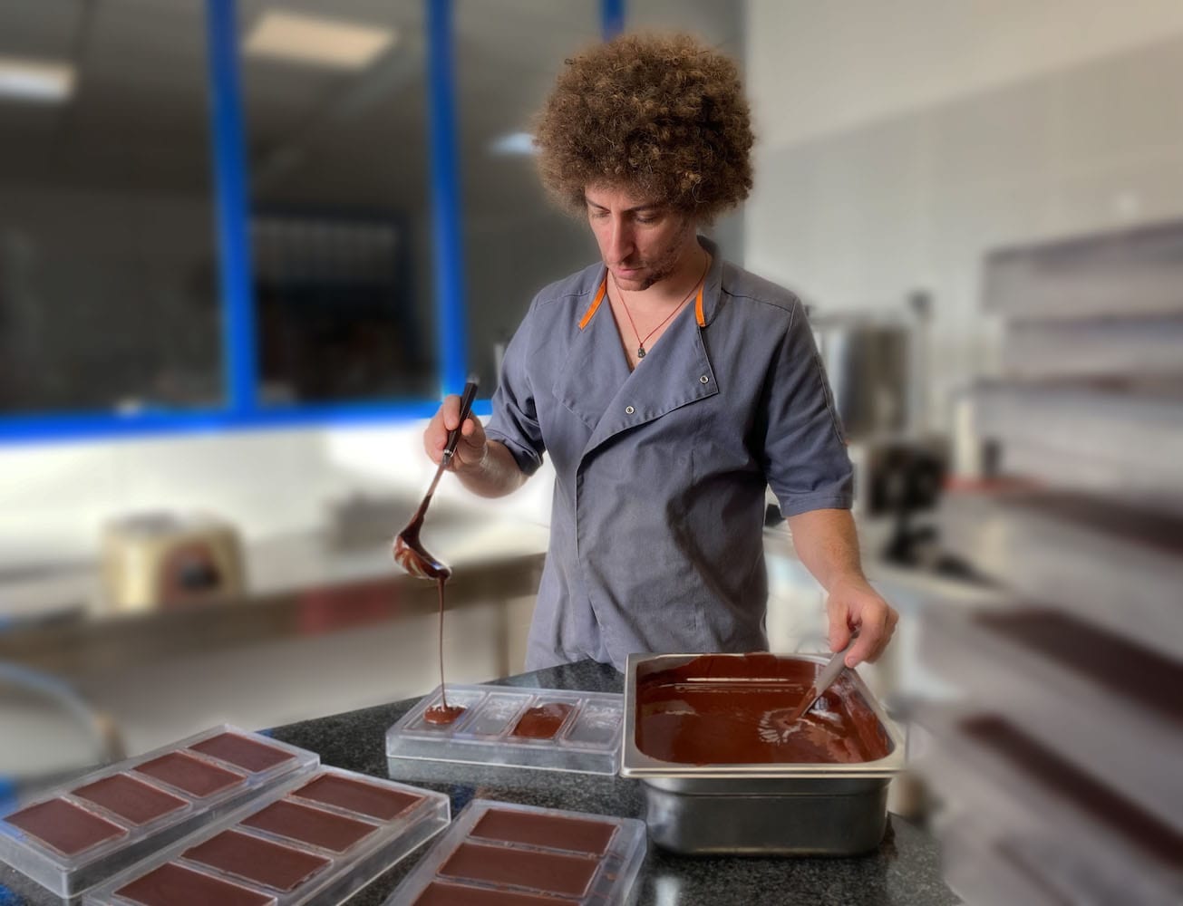 L'atelier de Chocolaterie Songes et Cacao de Yann