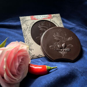 Édition limitée Saint Valentin - Rose, Piment, Maca (noir cru 75%)