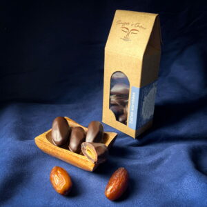 Dattes enrobées de chocolat